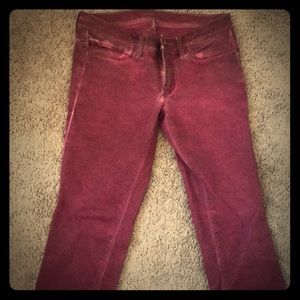 Red pants